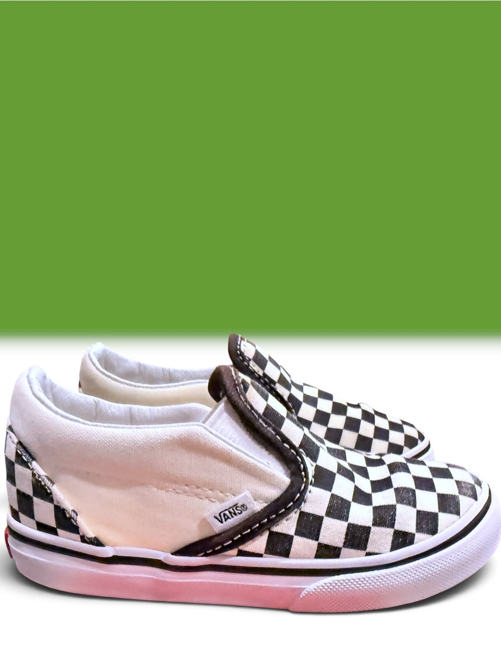 Vans Classic Slip-on Blk/Wht Checker - Picture 2 of 4
